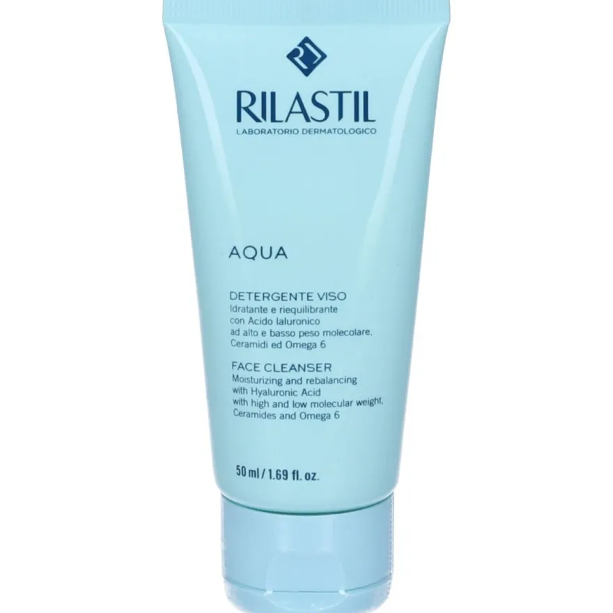 Rilastil Aqua Detergente Viso 50ml