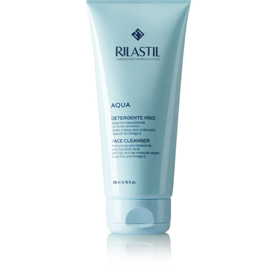 Rilastil Aqua Detergente Viso Idratante 200ml