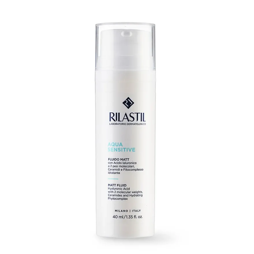 Rilastil Aqua Sensitive Fluido Matt Viso 40ml