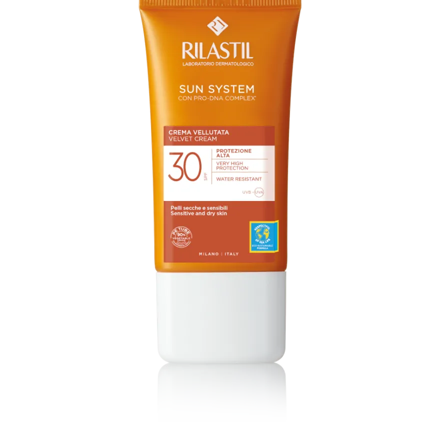 Rilastil Sun PPT Crema Vellutata SPF30 Viso 50ml