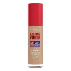 Rimmel Fondotinta Lasting Finish 35h Con Acido Ialuronico 200 Soft Beige 30ml
