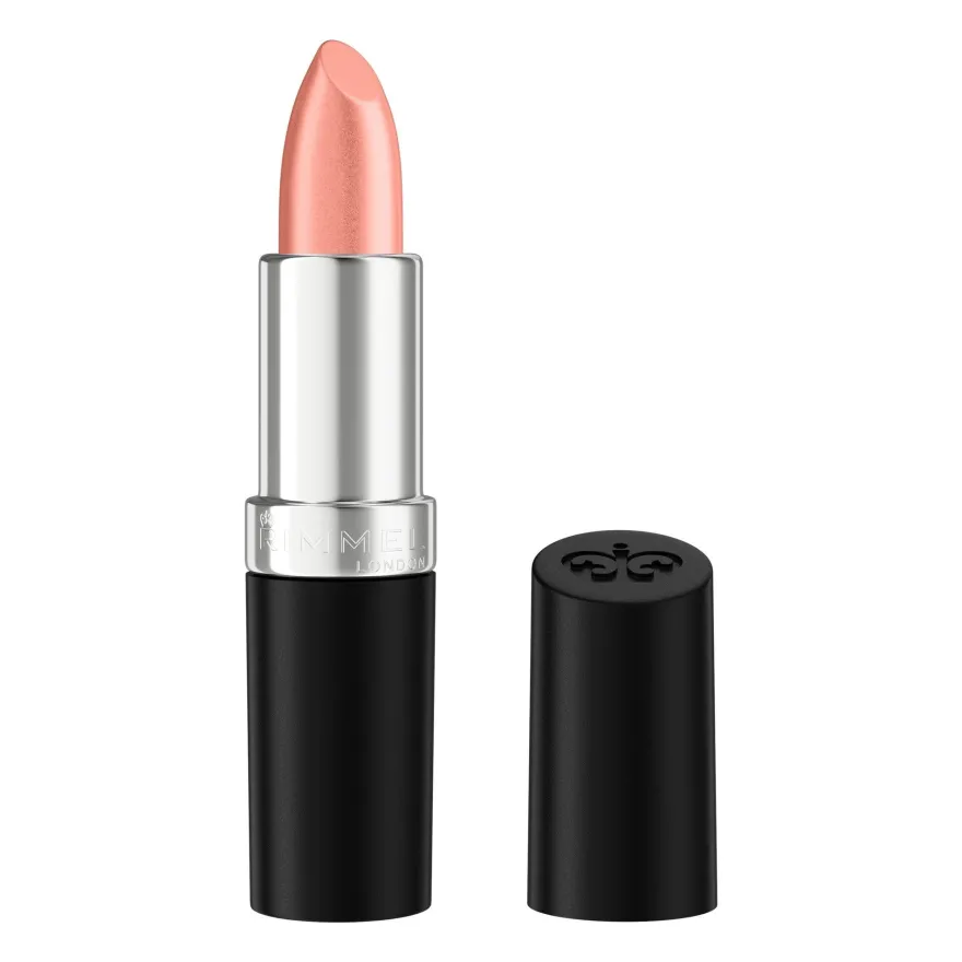 Rimmel Lasting Finish Rossetto Satinato Idratante Formula Vegana 4g 206 Pink-Key-Promise