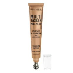 Rimmel Multi-tasker Wake Me Up Correttore & Fondotinta Formula Vegana 060 Light Honey 20ml
