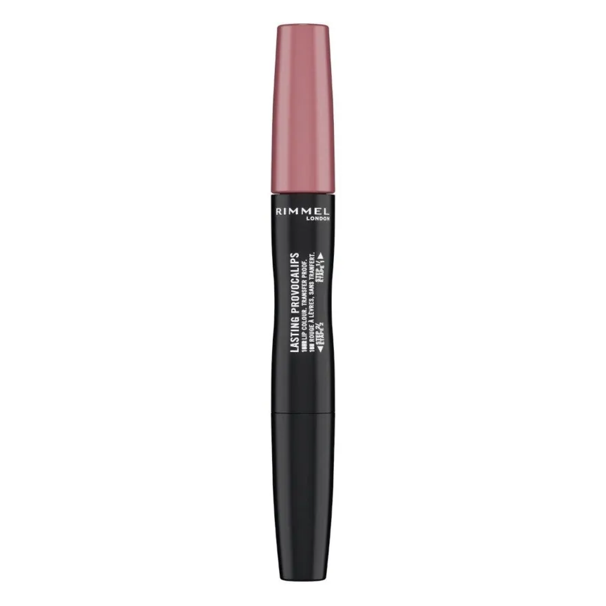 Rimmel Provocalips Rossetto Liquido In 2 Step Tonalità 400 Grin & Bare It