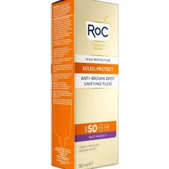 Roc Fluido Solare Viso Anti-Macchie Uniformante SPF50+ 50ml