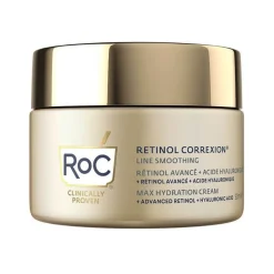 Roc Retinol Correxion Line Smoothing Max Hydration Crema Viso 50ml