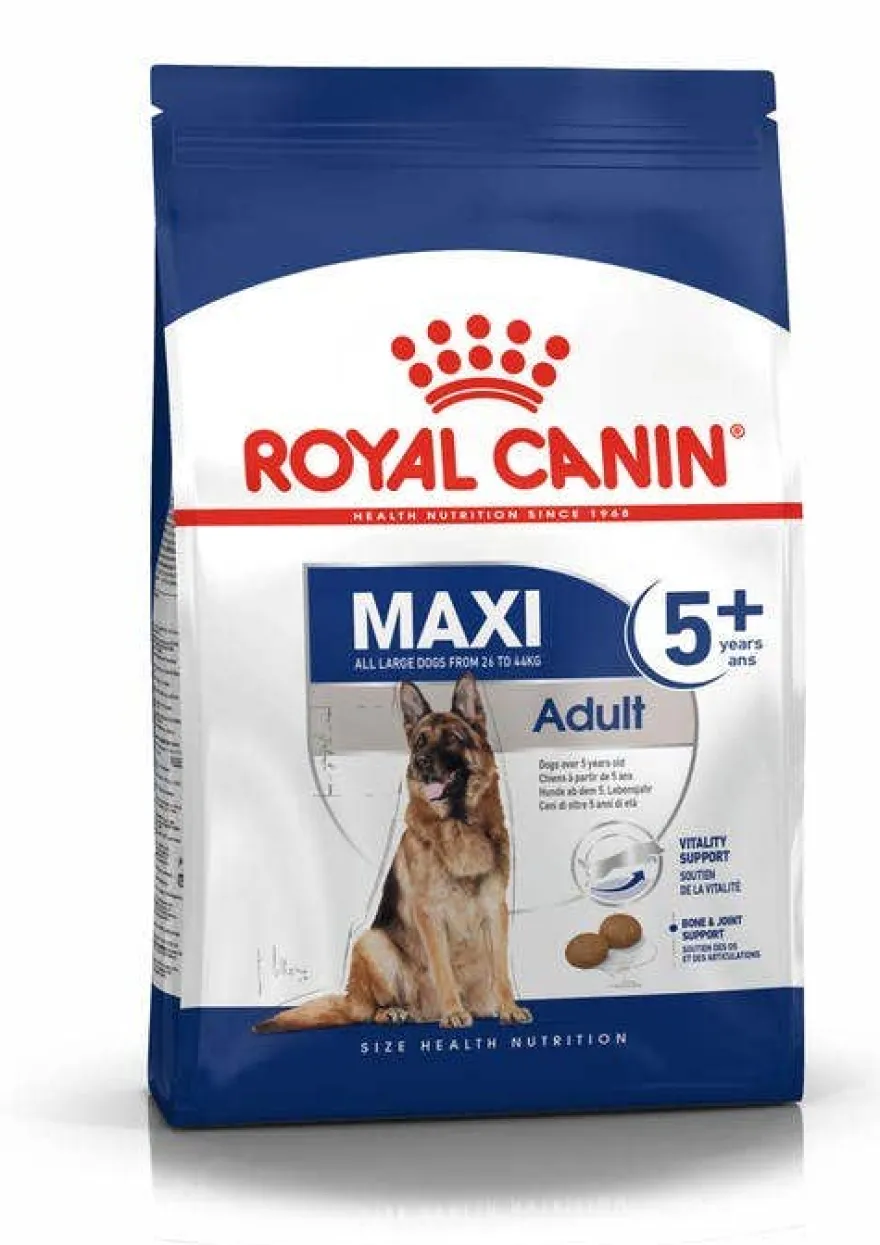 Royal Canin Crocchette Per Cani Adulti 5Anni+ Taglia Grande Sacco 15kg