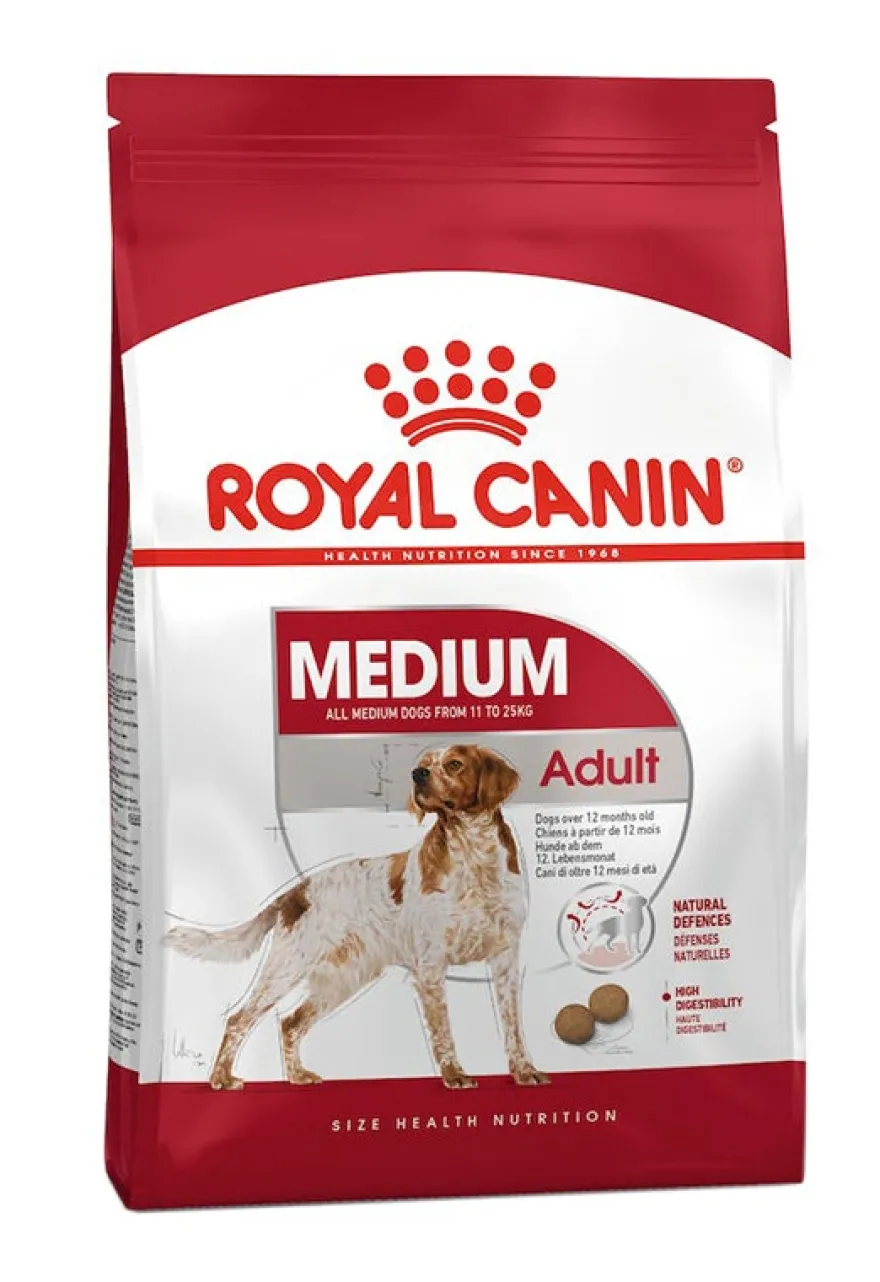 Royal Canin Crocchette Per Cani Adulti Taglia Media Sacco 10 kg