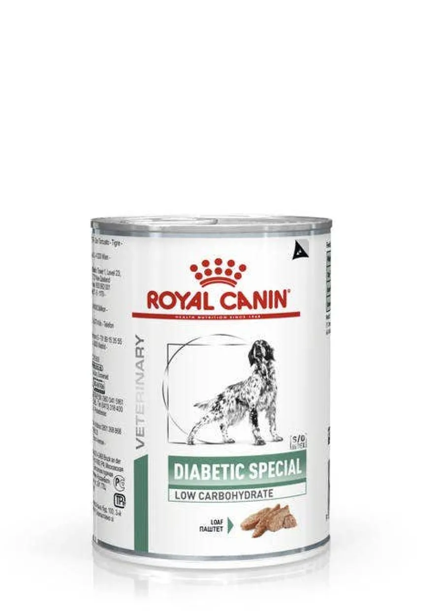 Royal Canin Diet Diabetic Special Low Carbohydrate Patè Per Cani Lattina 410g
