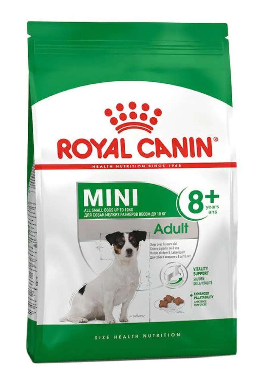 Royal Canin Mini Adult 8+ Cibo Secco Per Cani 800g
