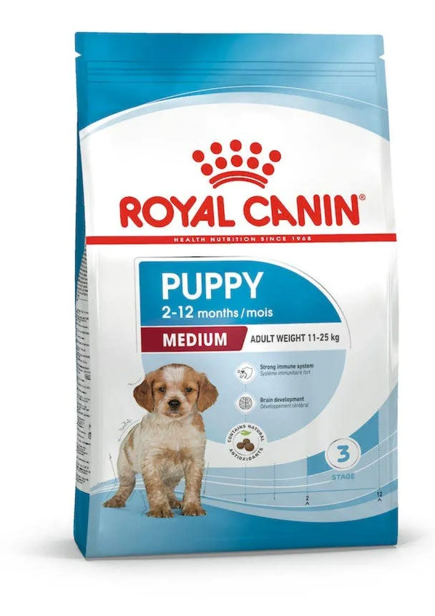 Royal Canin Puppy Crocchette Per Cani Cuccioli Taglia Media Sacco 10Kg