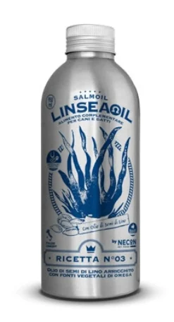 Salmoil Linseaoil Ricetta N.03 Alimento Complementare Per Cani E Gatti 950ml