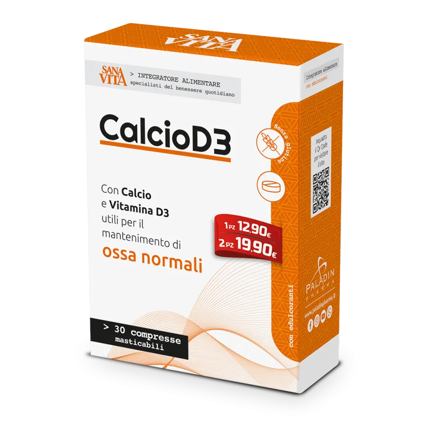 Sanavita Calcio D3 30 Compresse