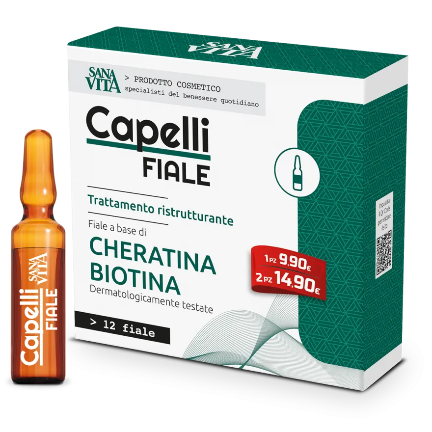 Sanavita Capelli 12 Fiale