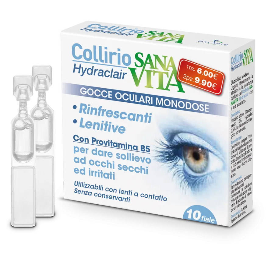 Sanavita Collirio Monodose 10 Fiale Monodose