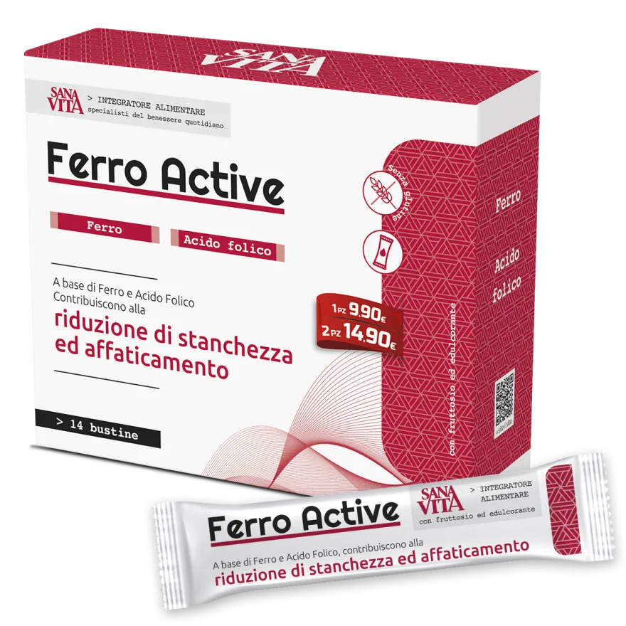 Sanavita Ferro Active 14 Bustine