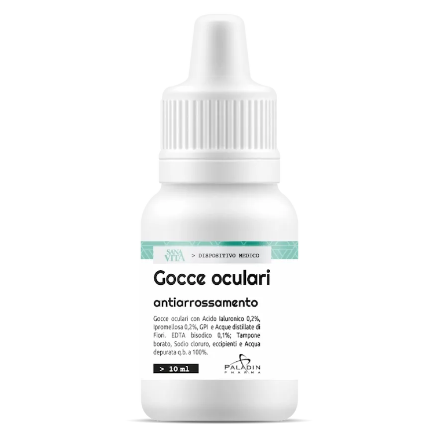 Sanavita Gocce Oculari Antiarrossamento 10ml