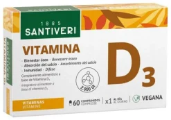Santiveri Vitamina D3 2000UI Vegetale 60 Compresse