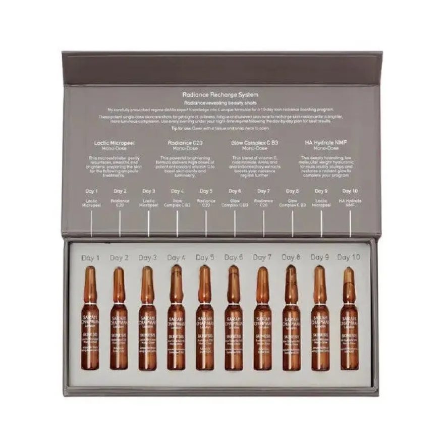 Sarah Chapman Skinesis Radiance Recharge System 10 Fiale