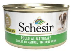 Schesir Pollo Al Naturale Cibo Umido Cani Adulti Lattina 85g