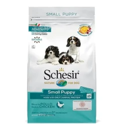 Schesir Ricco In Pollo Cibo Secco Cani Cuccioli Taglia Piccola Sacco 800g