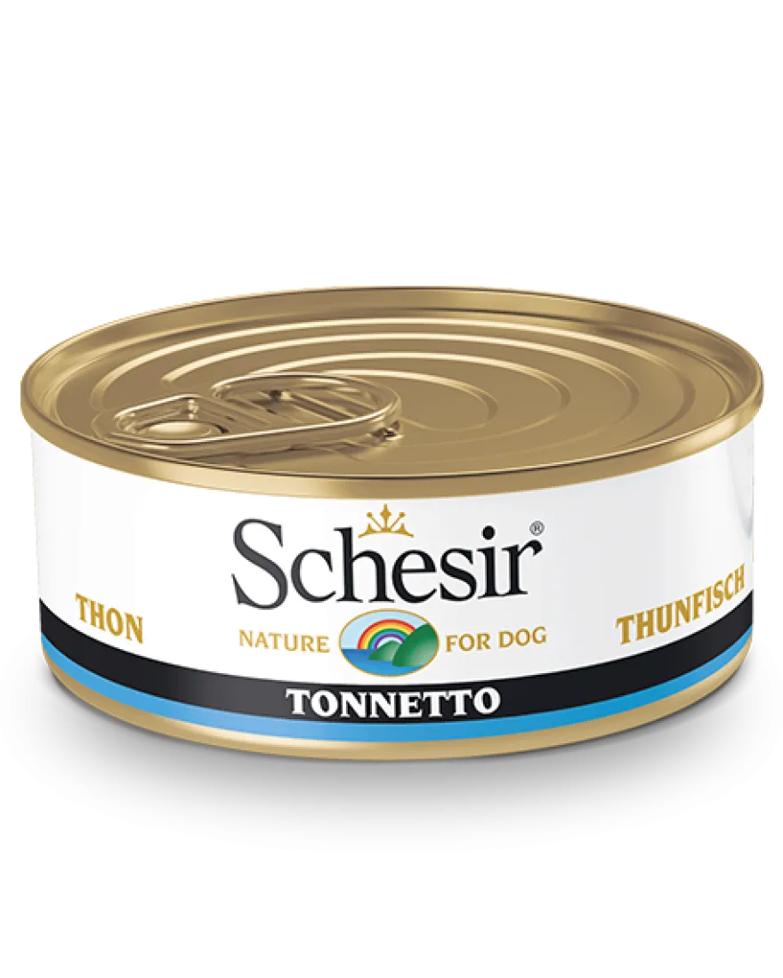 Schesir Tonnetto Cibo Umido Cani Adulti Lattina 150 g