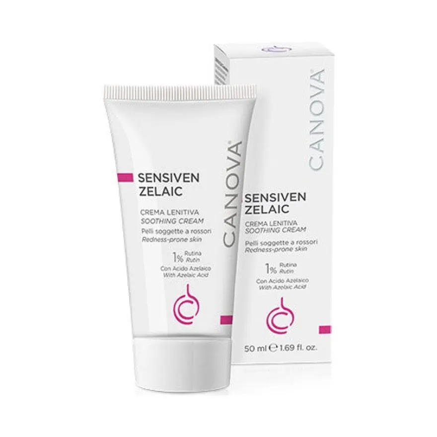 Sensiven Zelaic Canova 50ml Crema Viso Idratante e Lenitiva