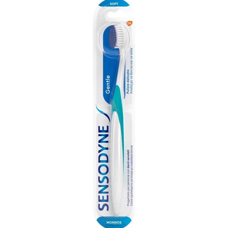 Sensodyne Gentle Spazzolino Morbido Denti Sensibili Soft 1 Pezzo