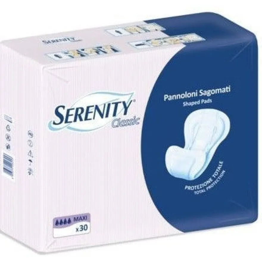 Serenity Classic Sagomato Maxi 30 Pezzi