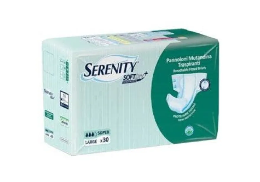 Serenity Pannolone Mutandina sd Sensitive Super Taglia l 30 Pezzi