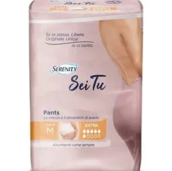 Serenity Pants Pannolone a Mutandina Advance Seitu Extra Taglia Medium 10 Pezzi