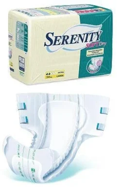Serenity Softdry Pannolone Incontinenza Maxi Taglia Large 15 Pezzi