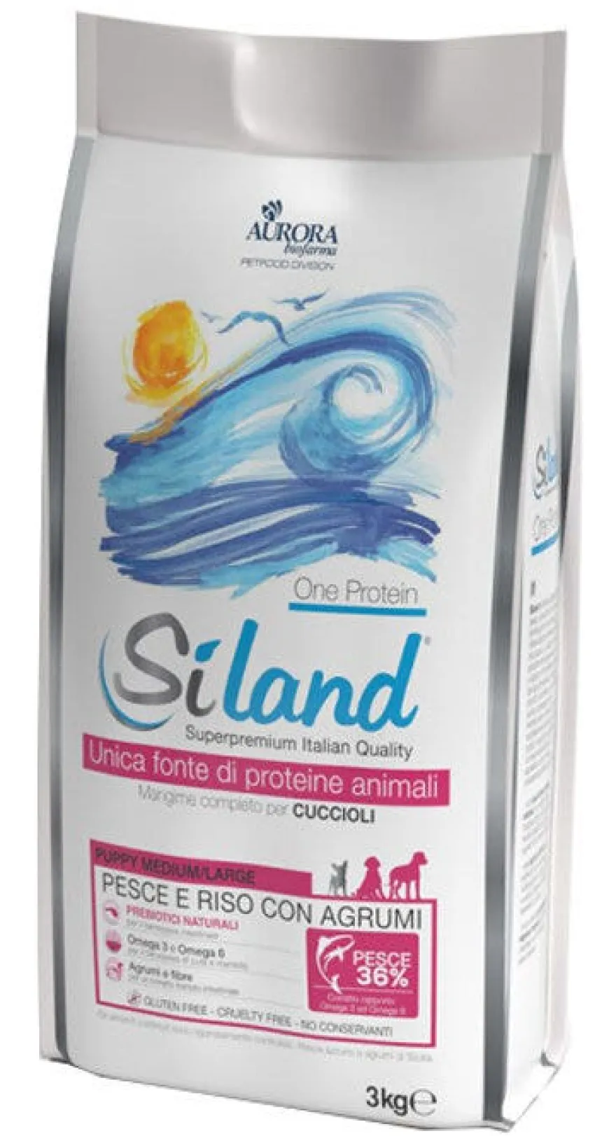 SILAND PUPPY M/L PESCE 3KG