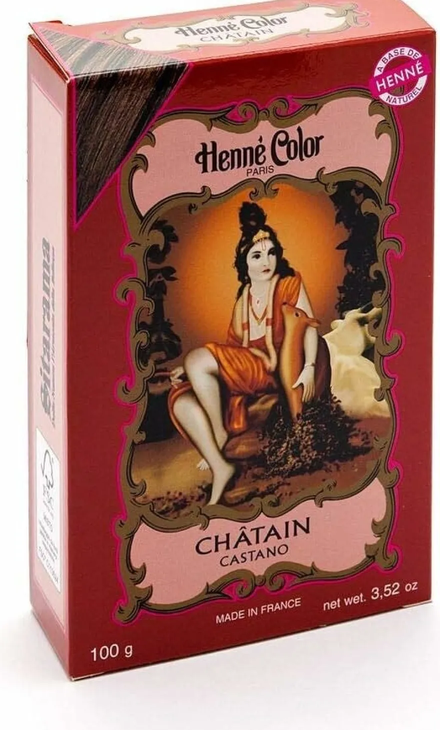 Sitarama Polvere Henne Color Castano 100g