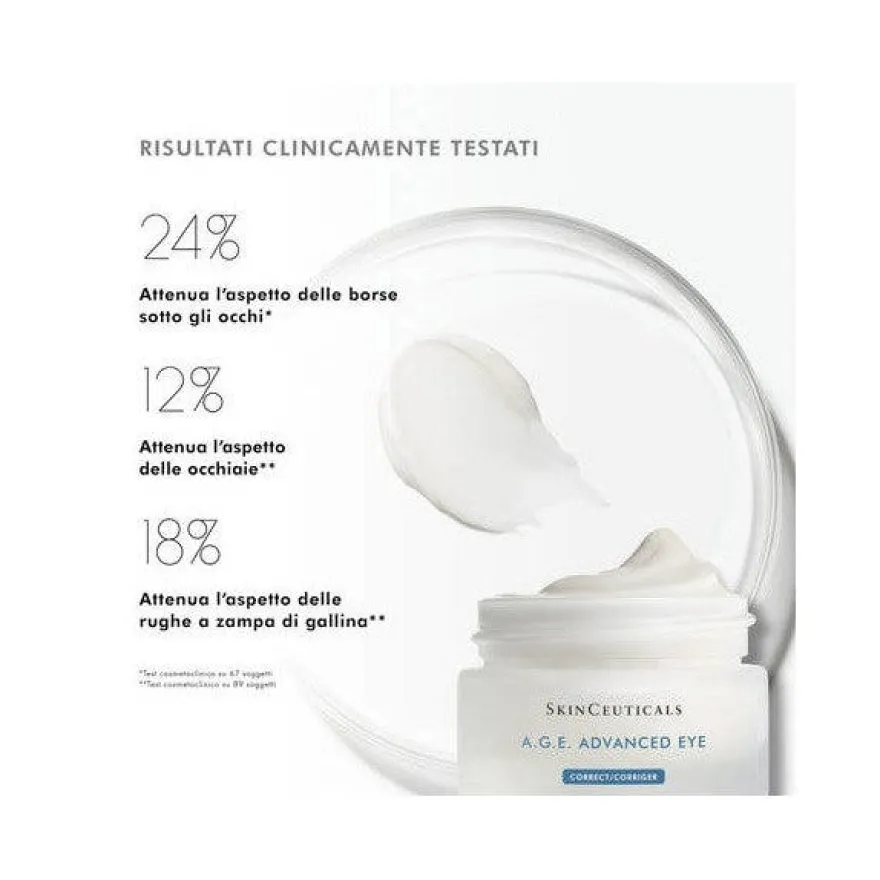 SkinCeuticals A.G.E Advanced Eye Crema Contorno Occhi Antirughe 15ml