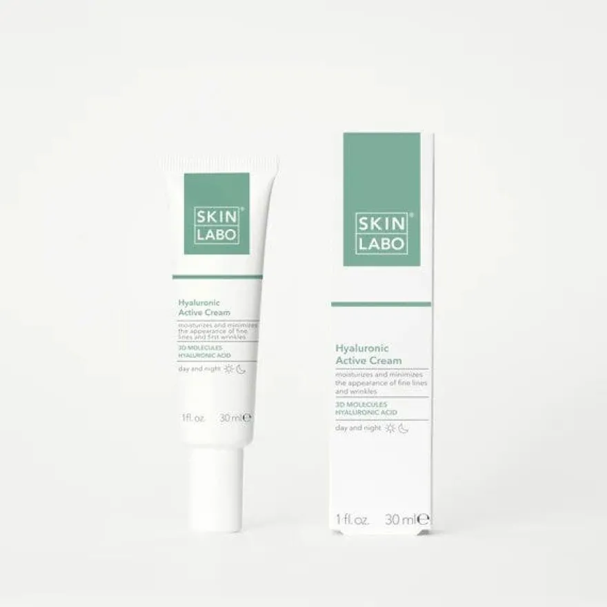 Skinlabo Crema Viso Attiva Acido Ialuronico 30ml
