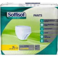 Soffisof Air Dry Pants Extra Taglia XL 12 Pezzi