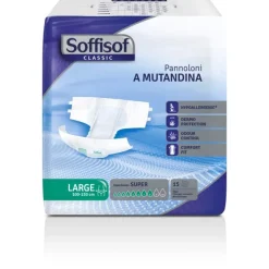 Soffisof Classic Pannolone Mutandina Super L 30 Pezzi
