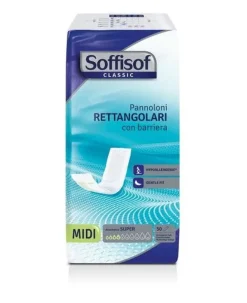 Soffisof Classic Pannolone Per Incontinenza Rettangolare Con Barriera 30 Pezzi
