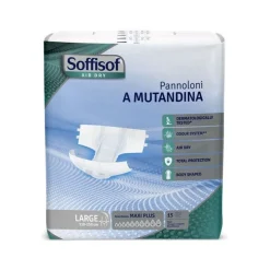 Soffisof Pannoloni A Mutandina Air Dry Maxi Plus Taglia L 15 Pezzi