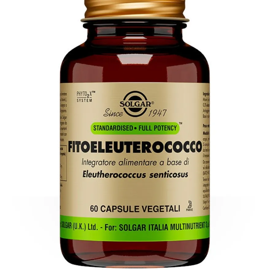 Solgar Fitoeleuterococco 60 Capsule Vegetali