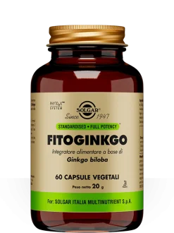 Solgar Fitoginkgo 60 Capsule Vegetali