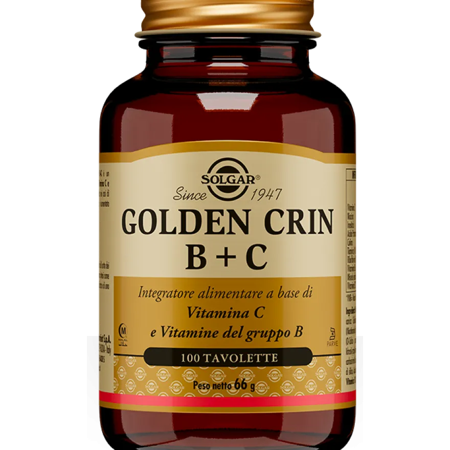 Solgar Golden Crin B+C 100 Tavolette