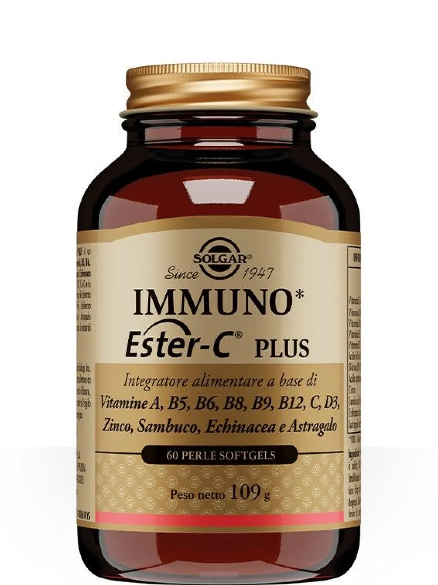 Solgar Immuno Ester C Plus 60 Perle Softgels