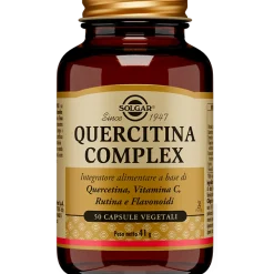 Solgar Quercitina Complex 50 Capsule - Integratore Antiossidante