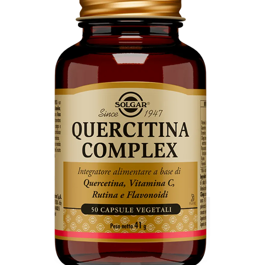 Solgar Quercitina Complex 50 Capsule - Integratore Antiossidante