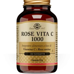 Solgar Rose Vita C 1000 100 Tavolette - Integratore Vitamina C