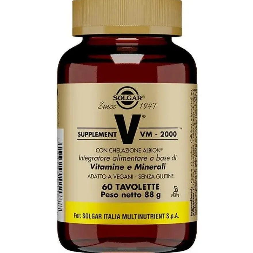 Solgar Supplement Vm 2000 60 Tavolette