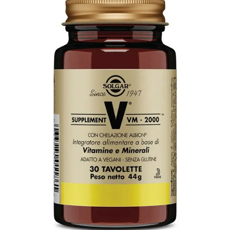 Solgar Supplement Vm 2000 30 Tavolette