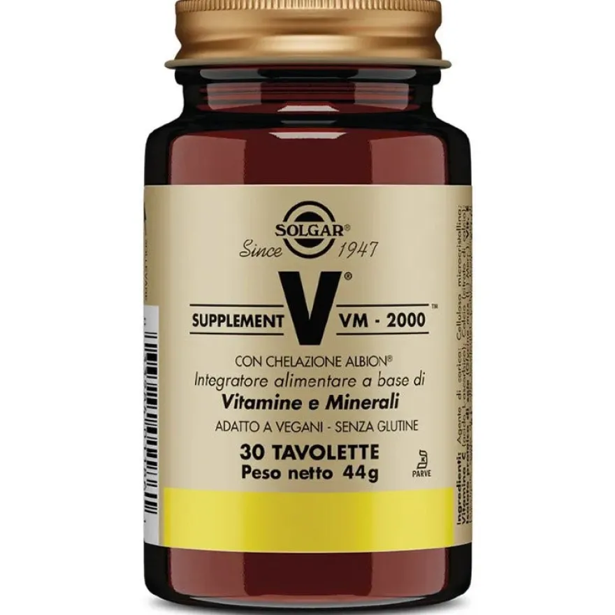 Solgar Supplement Vm 2000 30 Tavolette